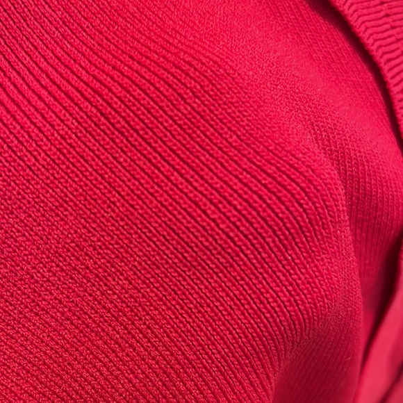 LAST WEEK‼️ NWT Red Sleeveless Knitted Ted Baker Dress - Picture 9 of 10